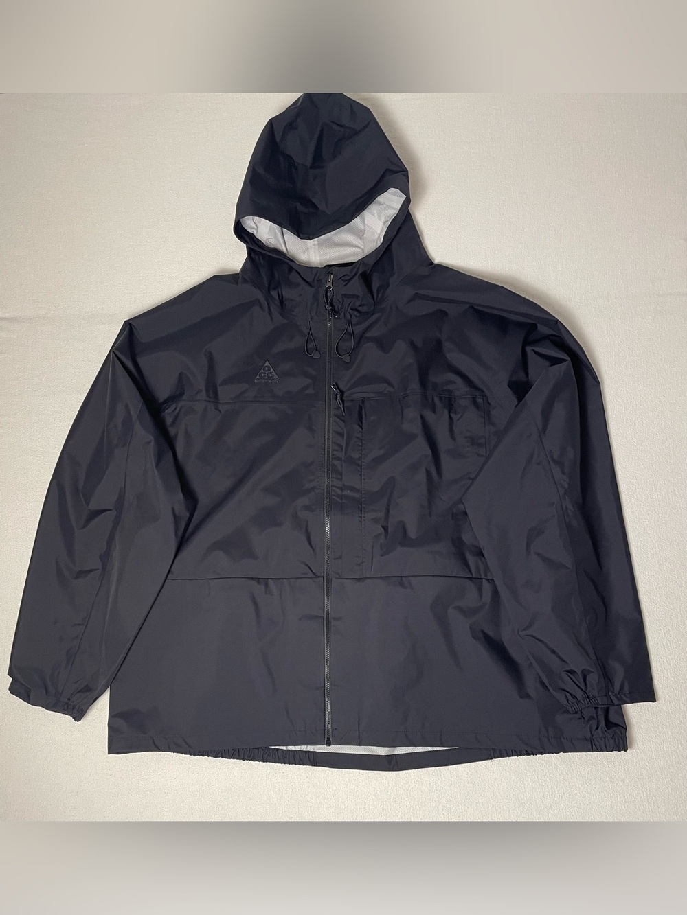 Nike ACG XXL 2.5L Packable Rain Jacket Black Anthracite Style BQ7340-013 Coat
